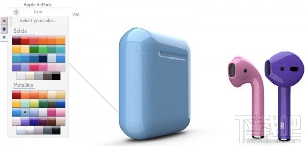 苹果AirPods 也有上色服务了 包含58种颜色