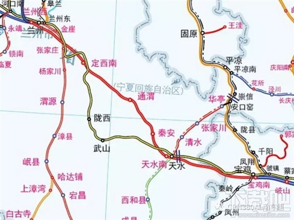 2017高铁开通线路图：平均时速250