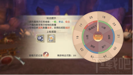 五行天手游轮盘副本介绍