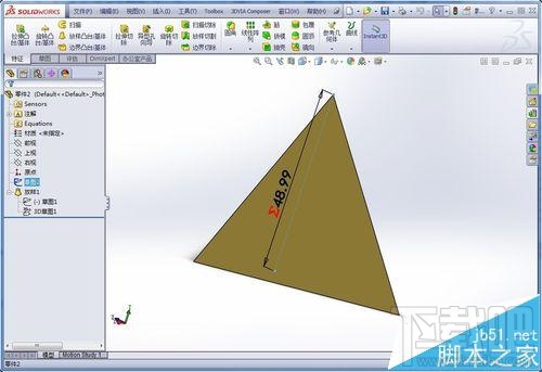 SolidWorks尺寸方程式如何添加