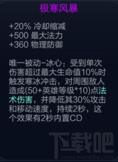 王者荣耀极寒风暴怎么样？王者荣耀极寒风暴装备介绍