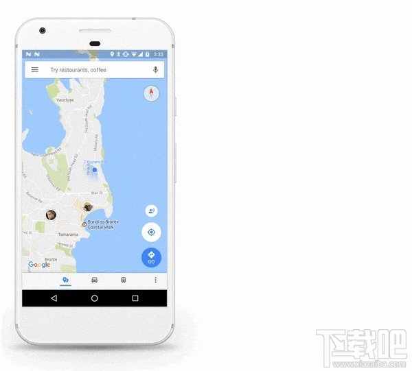 谷歌地图推出：全新位置实时分享功能