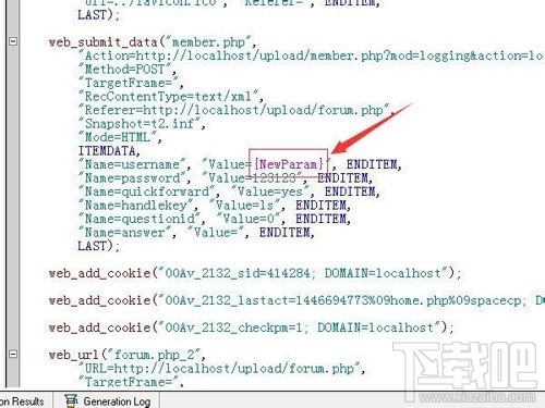 loadrunner参数化怎么设置