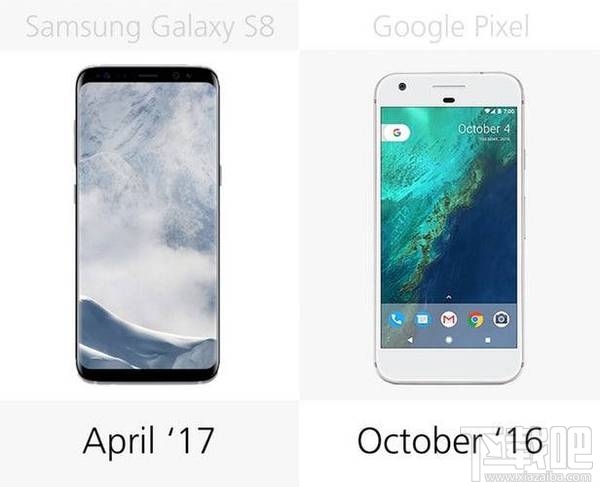 三星GalaxyS8和谷歌Pixel哪个好？谷歌Pixel和三星S8区别对比