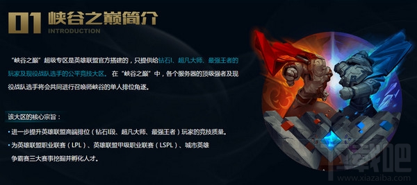 lol峡谷之巅什么意思？lol峡谷之巅最强之争超级专区活动