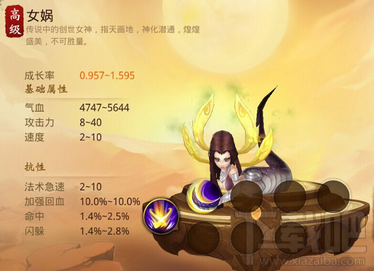 大话西游热血版女娲怎么样？大话西游热血版女娲属性技能