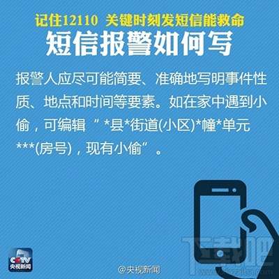 报警短信12110怎么用