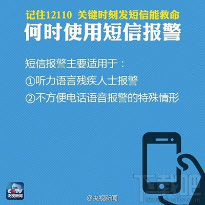 报警短信12110怎么用