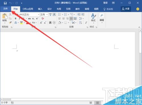 Word2016开发工具选项怎么添加到界面