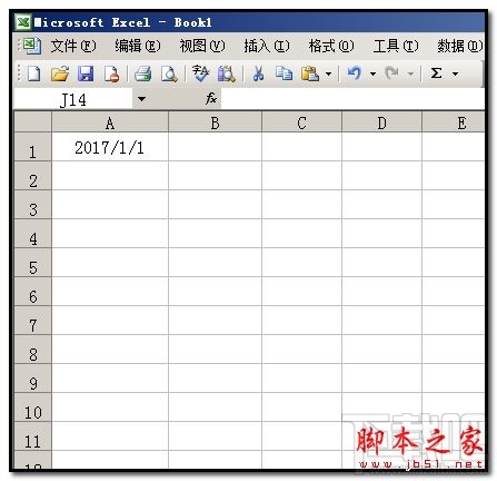 Excel2016怎么隔行插入连续日期