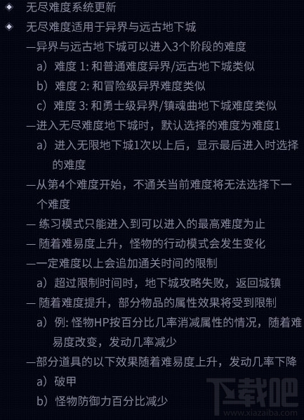 dnf无尽难度模式奖励 dnf无尽难度模式介绍