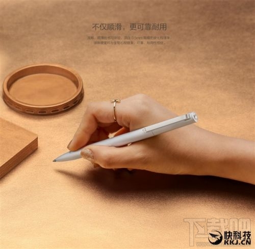 米家金属签字笔发布：180°旋转出笔，24.9元