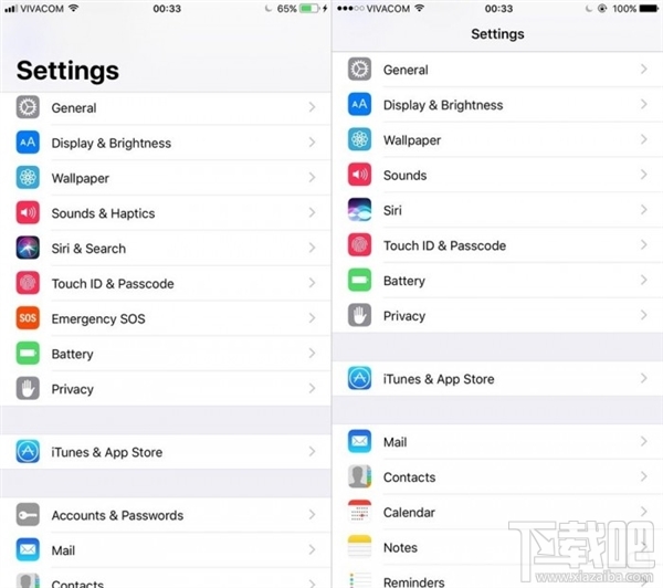 iOS10和iOS11哪个好？iOS11、iOS10系统大对比