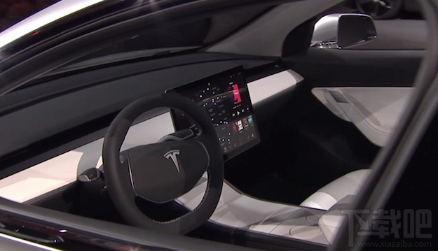 Model 3内饰设计谍照曝光
