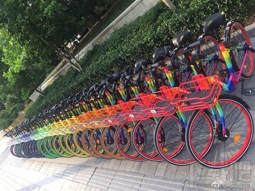七彩单车哪里有？七彩单车押金多少？