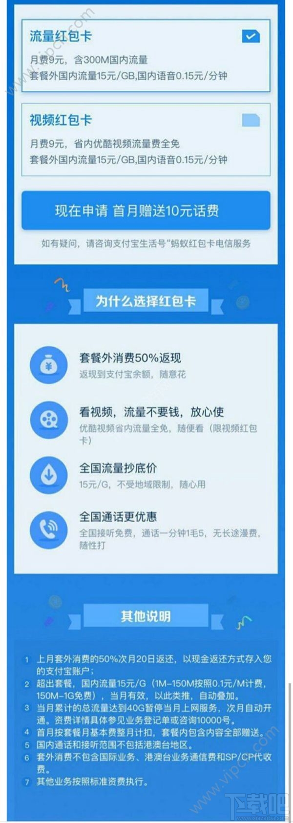 蚂蚁红包卡怎么收费？蚂蚁红包卡资费介绍