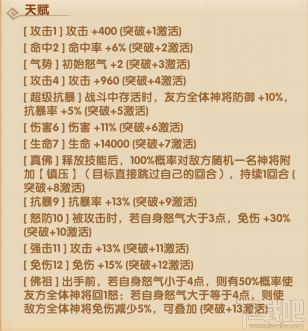 少年西游记仙族红将如来佛祖怎么样？少年西游记仙族红将如来佛祖技能属性详解