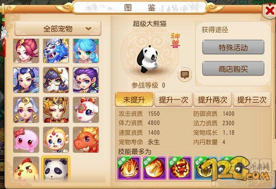 梦幻西游手游新神兽技能属性解析 超级大熊猫怎么样 