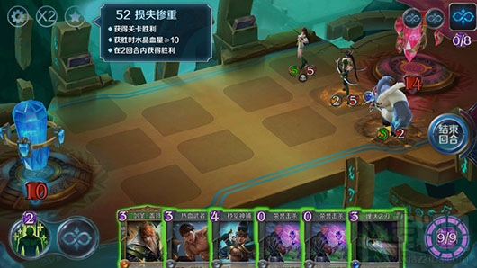 英雄战歌tcg冒险模式52关怎么通关?英雄战歌tcg冒险模式52关通关攻略