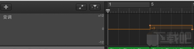 Garageband怎么添加变调点？Garageband添加变调点方法