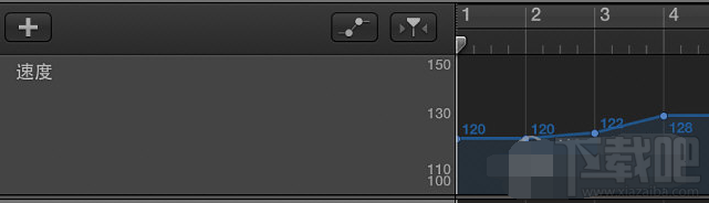 Garageband怎么调整速度轨道范围？Garageband调整速度轨道范围方法