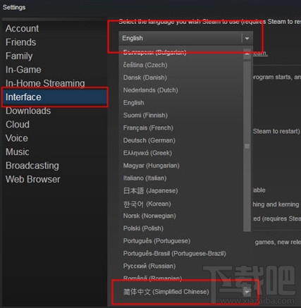 steam怎么设置中文？steam中文设置方法