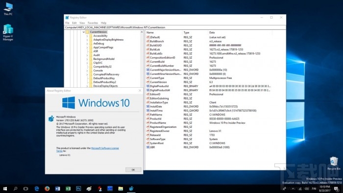 Win10 Build 16273版本更新发布：新增可变式字体Bahnschrift