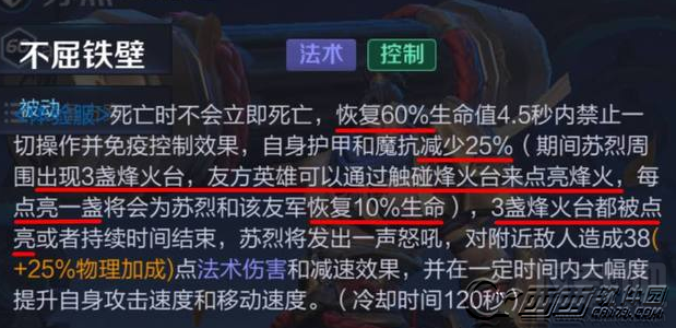 王者荣耀苏烈烽火台有什么用 苏烈烽火台作用详解