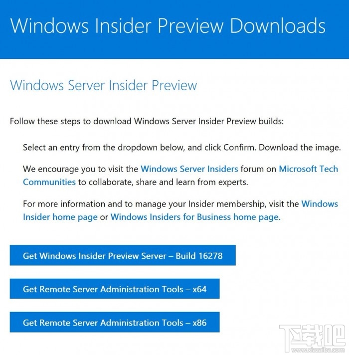 Windows Server Build 16278版本发布