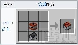 我的世界TNT矿车怎么做？我的世界TNT矿车怎么合成？