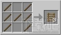 我的世界梯子怎么做？我的世界梯子怎么合成？