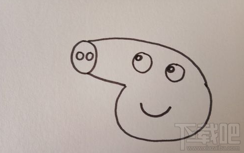 小猪佩奇简笔画教程 你也可以画出小猪佩奇