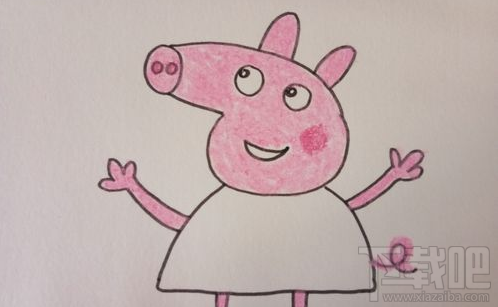 小猪佩奇简笔画教程 你也可以画出小猪佩奇