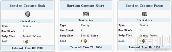 泰拉瑞亚火星人服装怎么得?泰拉瑞亚火星人服装获取方法