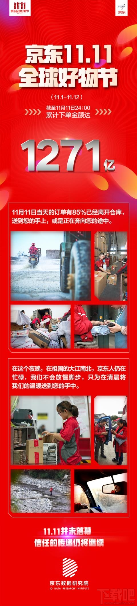 2017双十一：淘宝天猫VS京东成交销售额数据对比