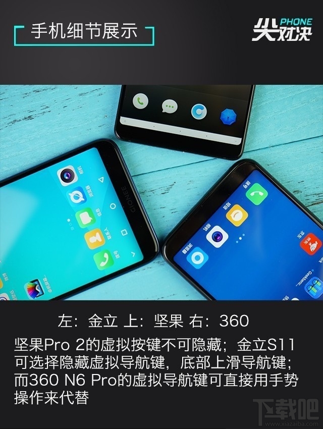 2017千元全面屏手机哪个好？坚果Pro2/360N6 Pro/金立S11区别对比