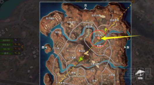 cf荒岛特训防空洞位置在哪？