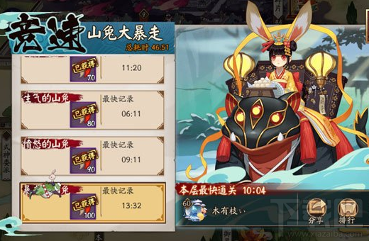2018山兔副本怎么打？阴阳师山兔竞速1-10层通关阵容推荐