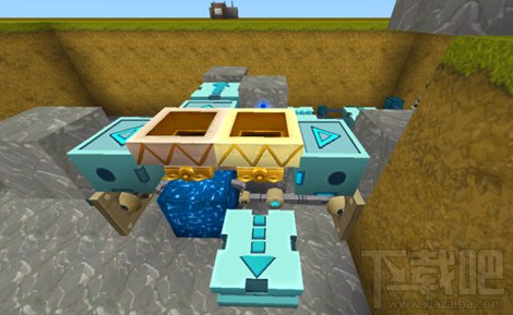 迷你世界高级喷泉怎么制作？