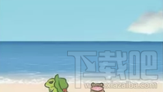 旅行青蛙海边照片怎么得？