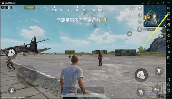 绝地求生刺激战场模拟器怎么设置？