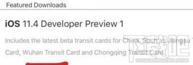 苹果iOS 11.4系统或将支持多城市刷公交卡