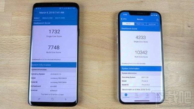 三星Galaxy S9+和iPhoneX 对比哪个更好？