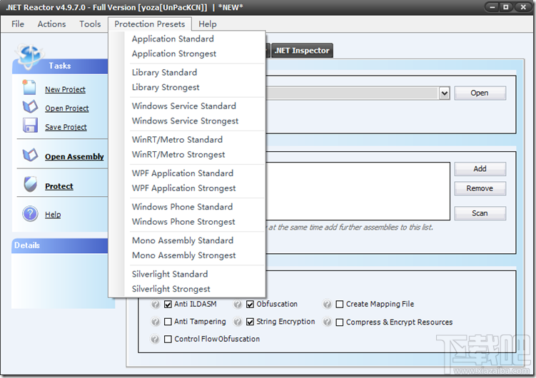 .net reactor使用教程，.net reactor代码加密工具使用方法