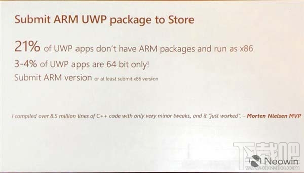 微软发布Windows 10 ARM64 SDK：UWP/Win32新特性曝光