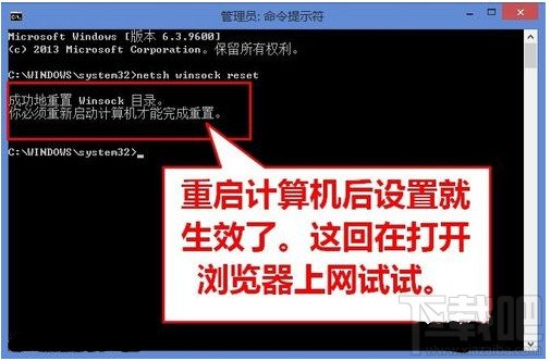 win8升级8.1浏览器无法打开网页