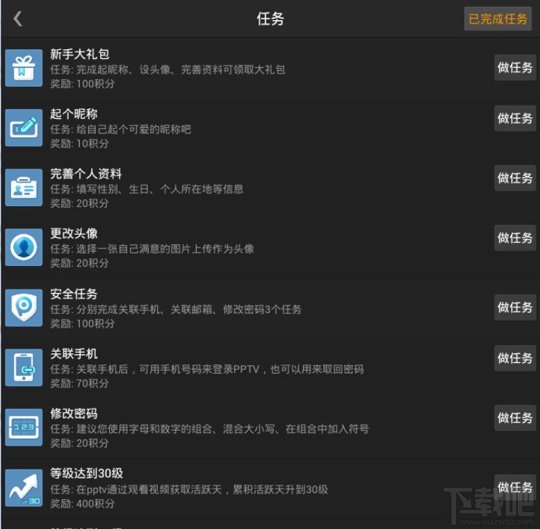 PPTV聚力积分有什么作用