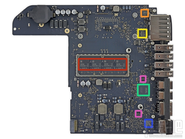 MAC mini详细拆解 内存CPU不可自行升级