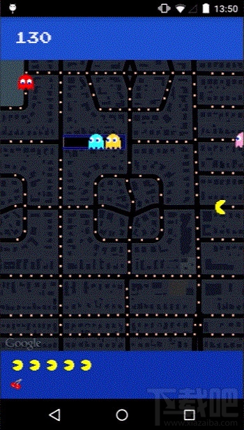 Google Maps怎么在线玩吃豆人（Pac-Man）游戏