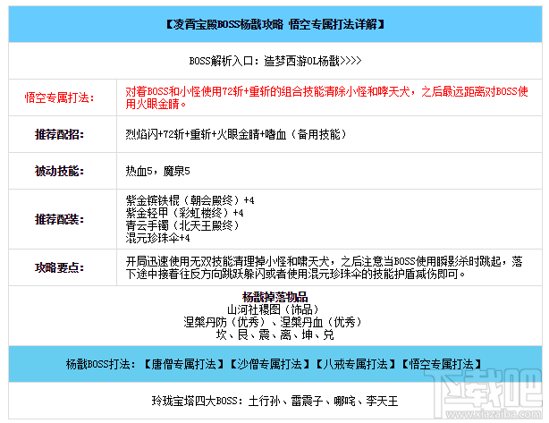 造梦西游OL杨戬怎么打 造梦ol悟空配招打法